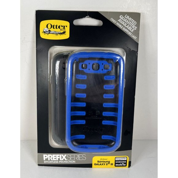 OtterBox Prefix  Series Phone Case Samsung Galaxy S III - Blue/Black - Picture 1 of 12
